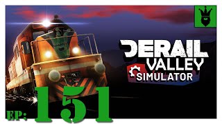 Lets play Derail Valley B99  with KustJidding  Episode 151 [upl. by Burnard]