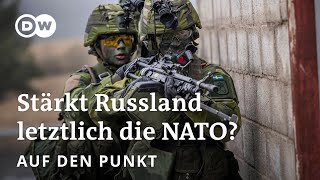 Schweden und Finnland in der NATO Eine strategische Niederlage für Russland  Auf den Punkt [upl. by Tlok]