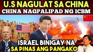 AMERICA NAGULAT sa GINAWA ng CHINA sa PACIFIC OCEAN BINIGAY ng IRAEL DUMATING na sa PILIPINAS [upl. by Aisan]