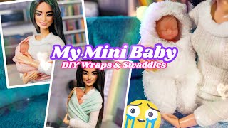 How To Make Baby Wraps And Bear Swaddle Blanket For My Mini Baby And More [upl. by Sheelah537]