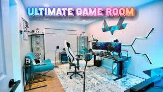 My NEW Ultimate Game Room Tour amp Desk Setup 2024 [upl. by Chapnick]