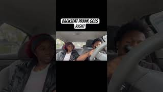 Backseat prank goes extremely rightshorts [upl. by Elohcim]