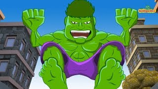 Finger Family Superhero Green Family Twist Nursery Rhymes For Kids I Kindergarten Children Videos [upl. by Zuzana]