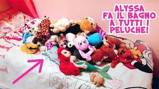 Alyssa lava TUTTI i suoi PELUCHE [upl. by Erialb]