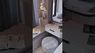 Small Bedrooms design ideas interiordesign bedroom kitchen viralvideo viralshorts fyp [upl. by Siravat483]