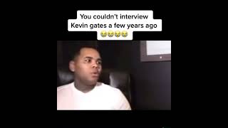 Kevin Gates Awkward interview moments 😂 [upl. by Nnyllatsyrc]