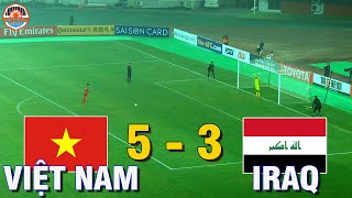 Penalties  Việt Nam vs Iraq  Thầy Park chơi quotbàiquot độc khiến thủ môn Iraq tức tưởi khóc ròng [upl. by Vinnie]