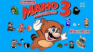 🍄Mario Adventure 3 Hack Rom para el Family [upl. by Aurelea]