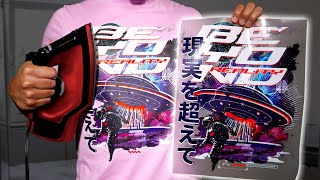 Ultimate DTF T Shirt Printing Tutorial  Step x Step Guide [upl. by Sinnej]