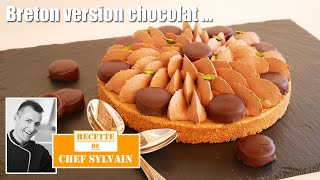 Sablé breton version chocolat  Recette par Chef Sylvain [upl. by Anomer]