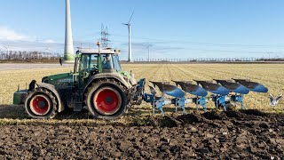 Is it a track or a tyre  Galileo CupWheel low pressure ploughing w Fendt 820 [upl. by Tab]