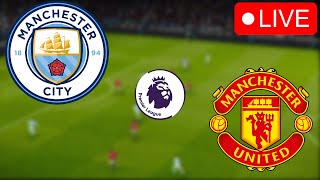 🔴Manchester City vs Manchester United LIVE  English Premier League 2024 Match Video Game Simulation [upl. by Machos495]