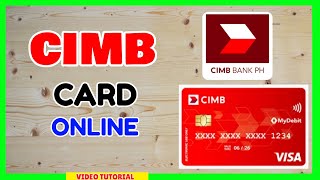 CIMB Virtual Card FREE How to Request CIMB Debit Card Online [upl. by Jerrold608]