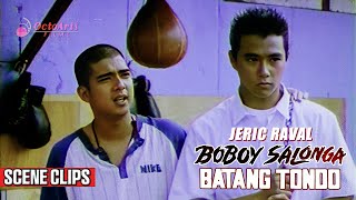 BOBOY SALONGA 1992  SCENE CLIP 1  Jeric Raval Mark Gil Monica Herrera Vic Vargas Rina Reyes [upl. by Boswall]