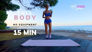 Full Body 15 Minuten Workout no Equipment [upl. by Notsgnal]