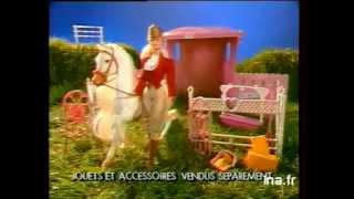 Barbie Commercial  Blinking Beauty and Equestrian Stable FR [upl. by Corey472]