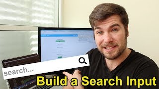 Build a Search Input  Working with Codepen [upl. by Avirt988]