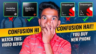 Mediatek amp Snapdragon Ka Ye Kya Confusion Hai🥲 [upl. by Enyallij]