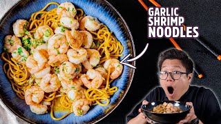 The Ultimate Garlic Shrimp Noodles [upl. by Ialohcin]