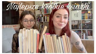 NAJLEPSZE KRÓTKIE KSIĄŻKI 📖 Książki do 300 stron ❤️ [upl. by Enelaj]