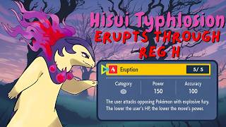 Hisui Typhlosion Heats Up Reg H [upl. by Nnek]