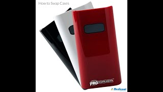 Pro Power Switch Nail Filing System  How to Switch the cases [upl. by Sexela]