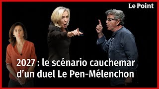 Présidentielle 2027  le scénario cauchemar d’un duel Le PenMélenchon [upl. by Arob734]