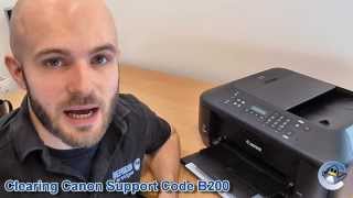 How to Fix Canon Pixma Support Code B200 Error Message [upl. by Jane]