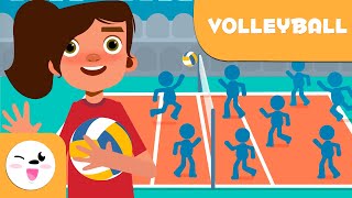 VOLLEYBALL for Kids  Basic Rules [upl. by Wilmette]