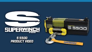 Superwinch S5500 Trailer Utility Winch [upl. by Carlita977]