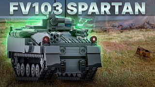 LEGO FV103 Spartan in minifig scale  145 [upl. by Adnirim]