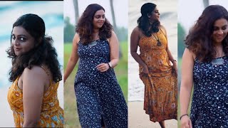 Aswathy Sreekanth  malayalam serial actress  mallu hot actress  serial hot actress  tv serial [upl. by Ariait]