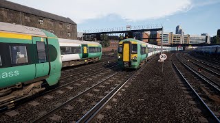 Train Sim World 3 Sutton to London Victoria UK with Class 377 [upl. by Arym560]