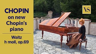 Fortepiano F Chopin Waltz No10 in B minor Op69 No2 [upl. by Anitsyrhk]