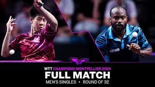 FULL MATCH  Nicholas Lum vs Quadri Aruna  MS R32  WTTMontpellier 2024 [upl. by Sowell]