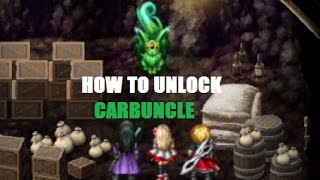 Final Fantasy Brave Exvius  How to Unlock Carbuncle Esper [upl. by Novled]