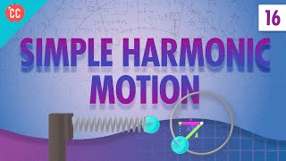 Simple Harmonic Motion Crash Course Physics 16 [upl. by Kinghorn231]