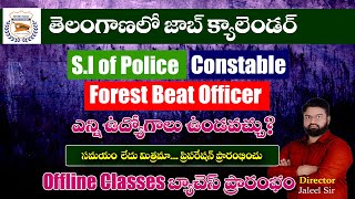 TELANGANA JOB CALANDER shineindiapoliceacademy JALEELSIR TGPPOLICE TGPSC [upl. by Arivle]