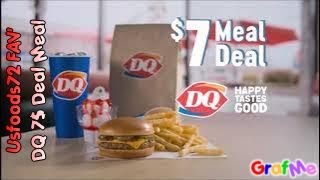 DQ 7 Meal Deal  Usfoods72 USA [upl. by Kenwood]