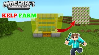 Ultimate Kelp Farm Tutorial in Minecraft  Easy amp Efficient 121 [upl. by Aiek]