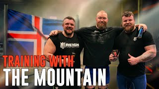 Brutal Training With The Mountain  Hafthor Bjornsson [upl. by Aramad]