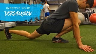 Ankle Dorsiflexion Routine Fix Tight Ankles [upl. by Baillieu292]