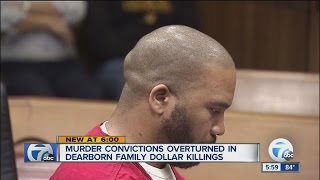 Murder convictions overturned in Dearborn Family Dollar killings [upl. by O'Donnell]