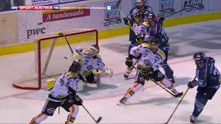 Erste Bank Eishockey Liga 201718 Runde 9 Fehervar AV 19 vs Dornbirn Bulldogs 21 [upl. by Lathe]