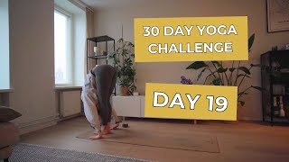 30 DAY YOGA CHALLENGE  DAY 19  THE FINNISH YOGI [upl. by Timms]