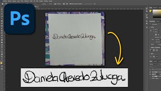 Cómo Crear Firma Digital en Photoshop  ps signature photoshop [upl. by Felty]