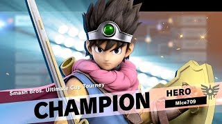 Super Smash Bros Ultimate  Tourney 28 Erdrick [upl. by Kronfeld435]