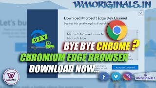 Microsoft Edge Chromium Download amp Install Process  Available for Edge Insiders 🐱‍💻 [upl. by Yram]