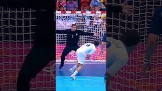 Crazy goal in handball 🤾‍♂️ [upl. by Mayhew916]