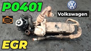 P0401  P0401 volkswagen  P0401 fault code  EGR valve [upl. by Herrera147]